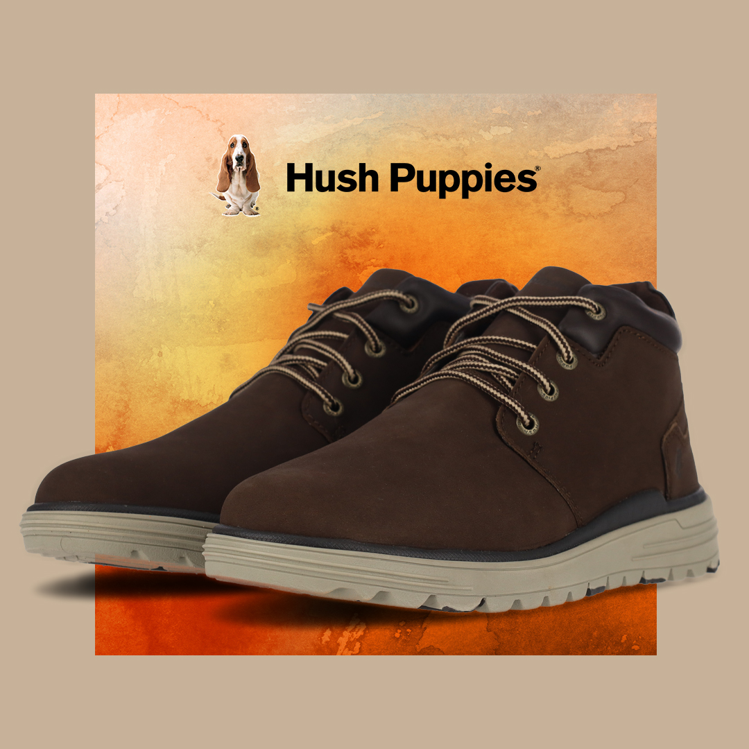 Striding confidently into the week, Hush Puppies Arlo Boots bring the cool without the chill.

R1,499.99
#HushPuppies