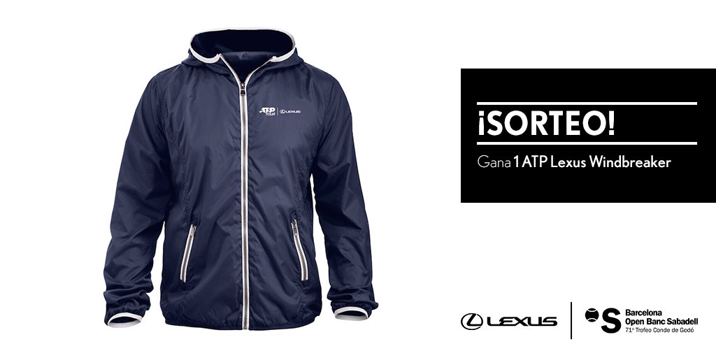 SORTEO | Haz RT y consigue un ATP Lexus Windbreaker. Bases Legales: brnw.ch/21wIOEU