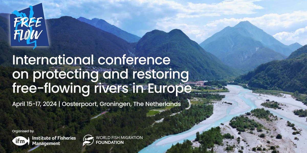euhydropower's tweet photo. 🌊 Today's the day! The International Conference on protecting and restoring free-flowing rivers in Europe is happening in Oosterpoort, Groningen, The Netherlands 📍

Let's make a difference together! #FreeFlowConference #RiversConservation #HydropowerDevelopment 🌍 https://t.co/OZ7fyK74Xu