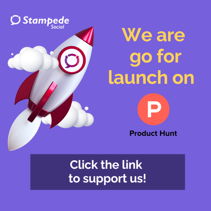 cshasarrived's tweet photo. Our client Stampede Social is now live on #ProductHunt! Show them some 🫶 &amp; click the link to support them! https://t.co/94uxoVUpIU

Stampede Social is changing the way creators use Instagram to save ⏰ while :⬆️ their revenue &amp; brand influence. #buildinginpublic #buildinpublic https://t.co/mJstIvAzY3