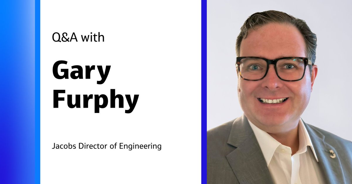 #OurJacobs Director of Engineering Gary Furphy’s career has spanned two decades at the convergence between #engineering & #tech. Meet Gary here: jcob.co/2g7F50Rc8LW