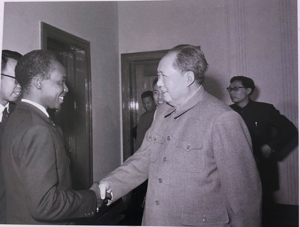 Honoured to attend a reception in celebration of the 60th anniversary of diplomatic relations between Tanzania and China. Homage to the great socialists of the 20th C, #Mao Tse Tung and Julius K. #Nyerere for laying the foundation.