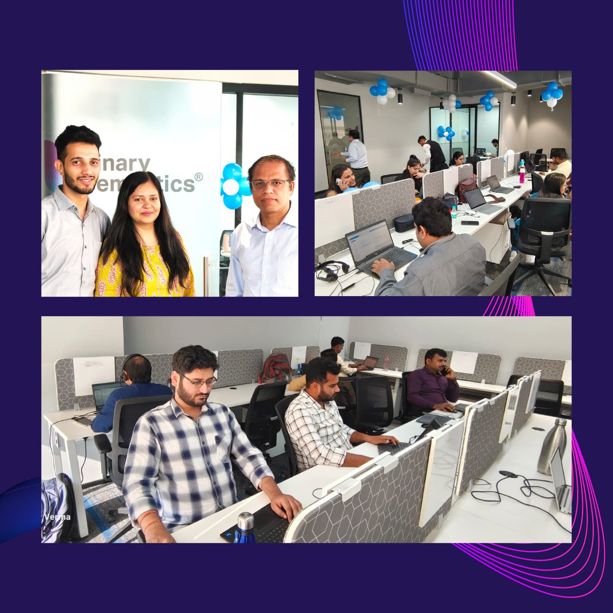 BinarySemantic's tweet image. Thrilled to unveil our new Noida office!
Step into this innovative workspace crafted to ignite collaboration, inspire creativity, and maximize productivity.
Come, take a glimpse inside and witness the future of work!
#NewOffice #Noida #BinarySemantics #Innovation #Growth