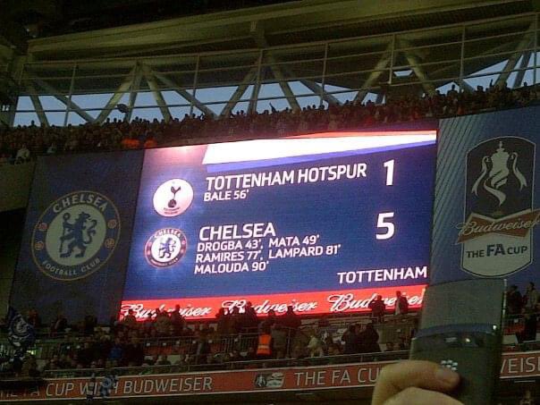 on this day in 2012, an Fa cup classic