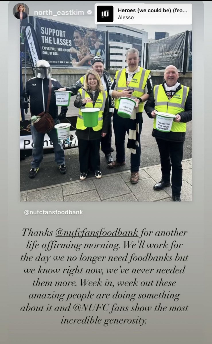 nufcfoodbank tweet picture