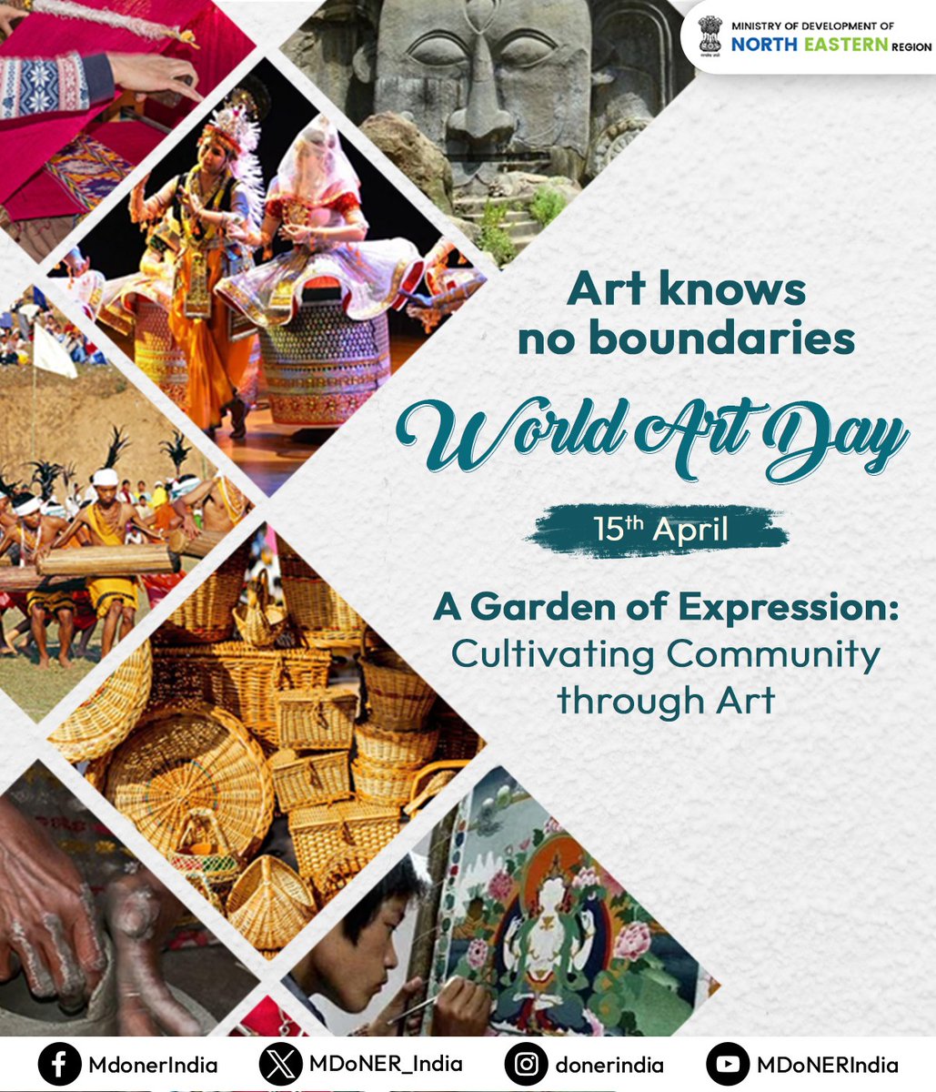 Celebrating World Art Day! Let's honor the visionaries who transform our world with vibrant creativity. Each masterpiece inspires us to see beauty and meaning everywhere. Keep cultivating community through art! #MagicOfArt #WorldArtDay #AGardenOfExpression