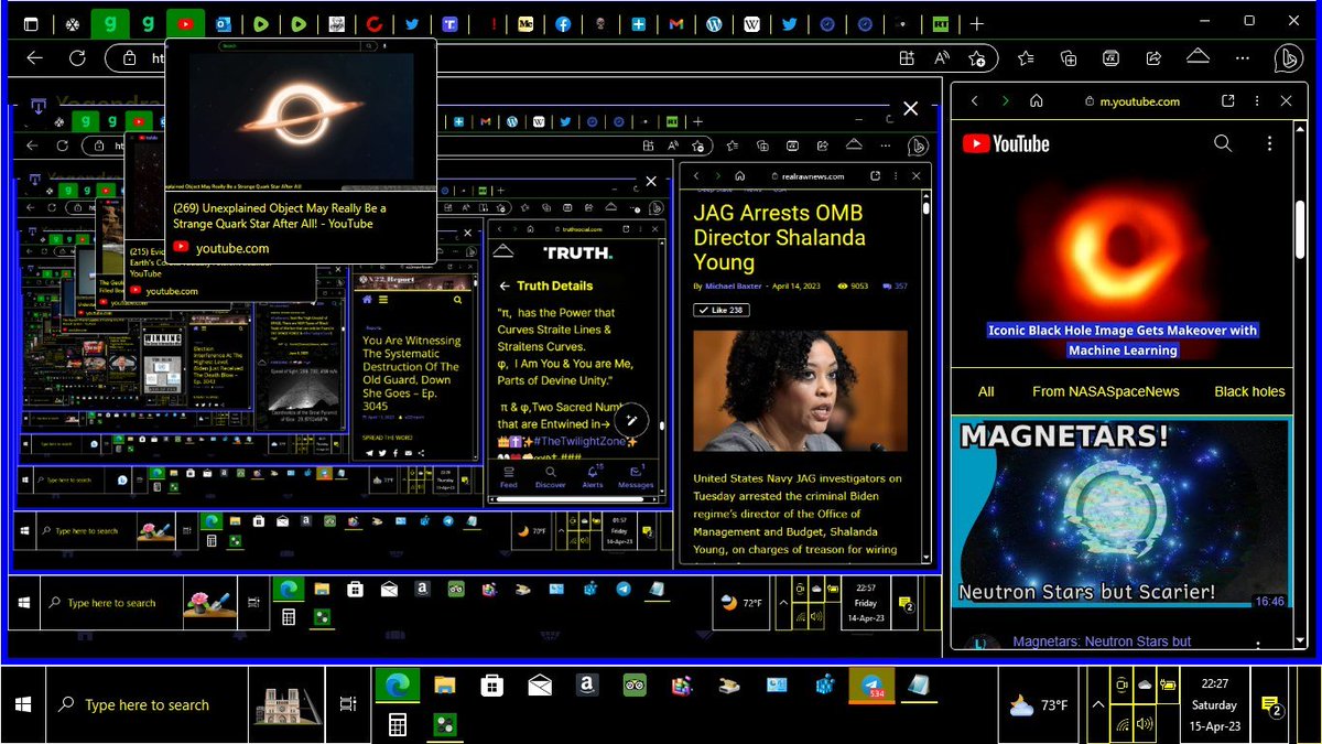 BlackHouseGov's tweet photo. #BlackHouseGov #Agenda47 #2Q24 #Meme 1Y∆!

A Blackholes Action of Crushing Neutronic Universes Together Causes Reaction of Local Atomic Universal Evolution to Accelerate (Heat).  

Blackholes Rapidly Mature into Electrons Relative to the Viewers Dimension ... 
=================
StarGate to the Past ... Apr 15, 23 
https://t.co/pxVjxunXcX

∞ Blessings² ∞φ†