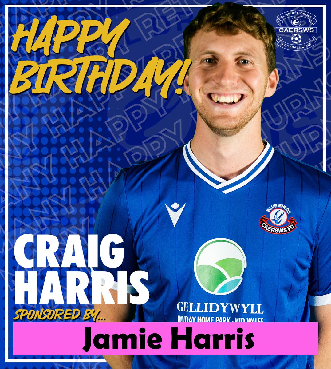 Happy birthday @craigoharris . Best wishes from everyone at the club .