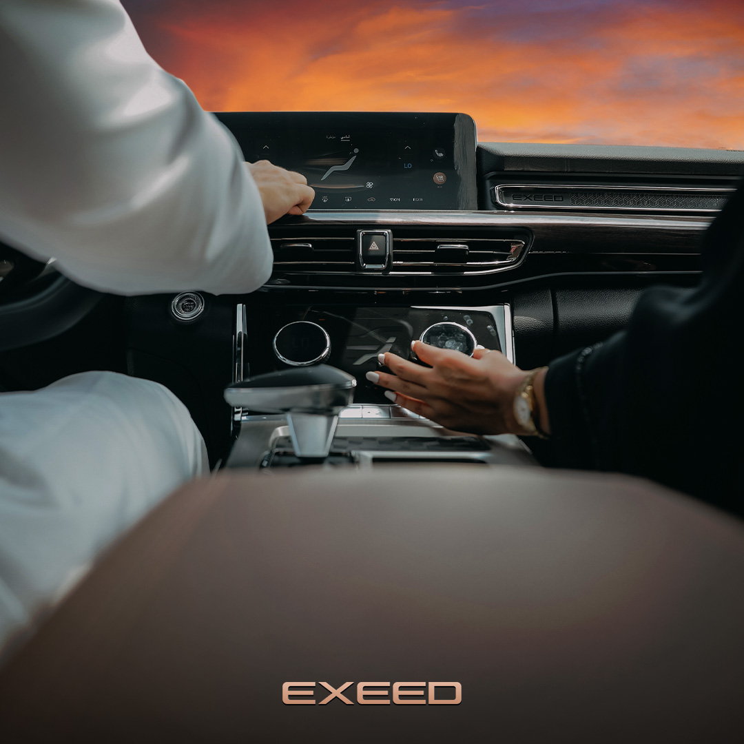 اختر اكسيد VX لرحلاتك العائلية!

#اكسيد #سنابل_الحديثة_للسيارات #اكسيد_VX #تجربة_ما_قد_عشتها

Choose EXEED VX for your next family adventure!

#EXEED #Sanabel_Modern_Motors #EXEED_VX