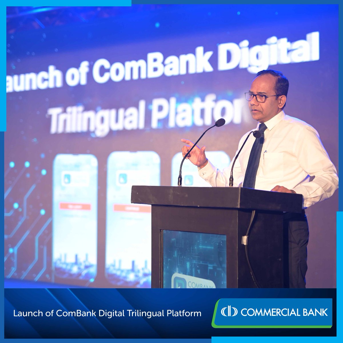 Celebrating Diversity and Innovation: A glimpse into the triumphant launch of ComBank Digital Trilingual Platform at BMICH. Bridging languages, connecting cultures. #ComBank #ComBankDigital #trilingual
