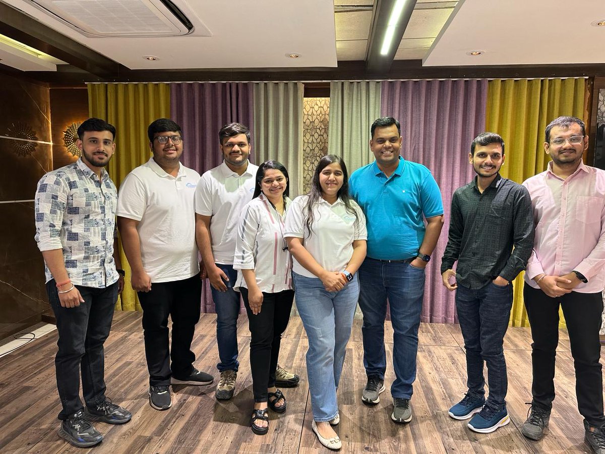 A productive Saturday with the team - Salesforce Well-Architected Workshop by @RupeshBhatia85 organised by Dipti Kalaria #AhmedabadUserGroup! Teamwork, Learning, Presenting, Networking, and doing things the RIGHT way - sums up our meetup! #Salesforce #ahemdabad #Meetup