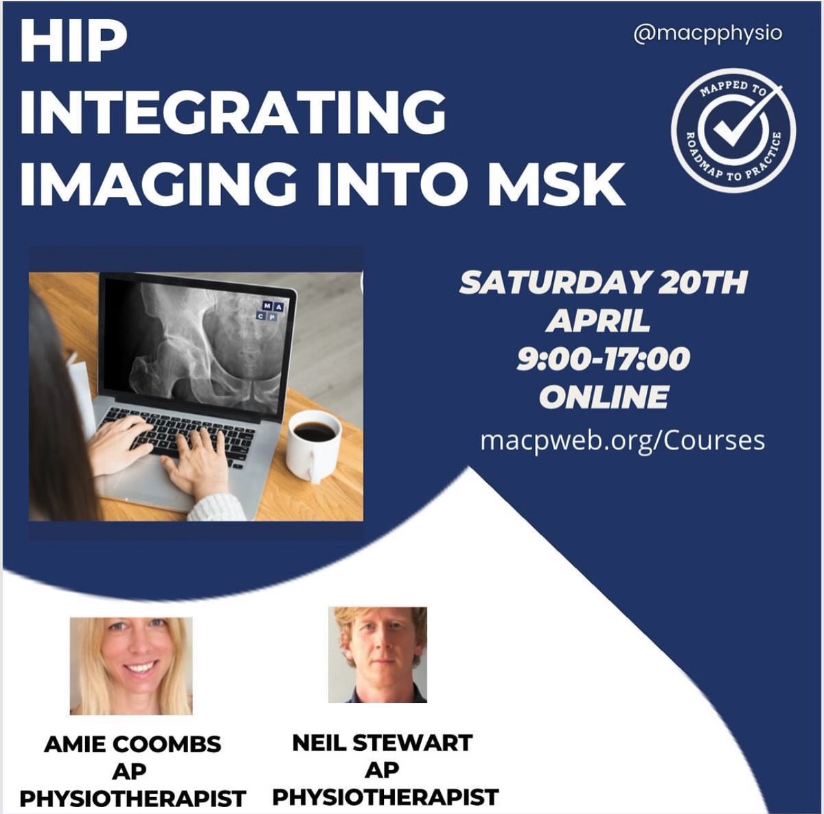 Do you know how to tell a flexed from and extended pelvis. Do you know the difference?? If not book yourself on this amazing course this weekend. #MACPcourses