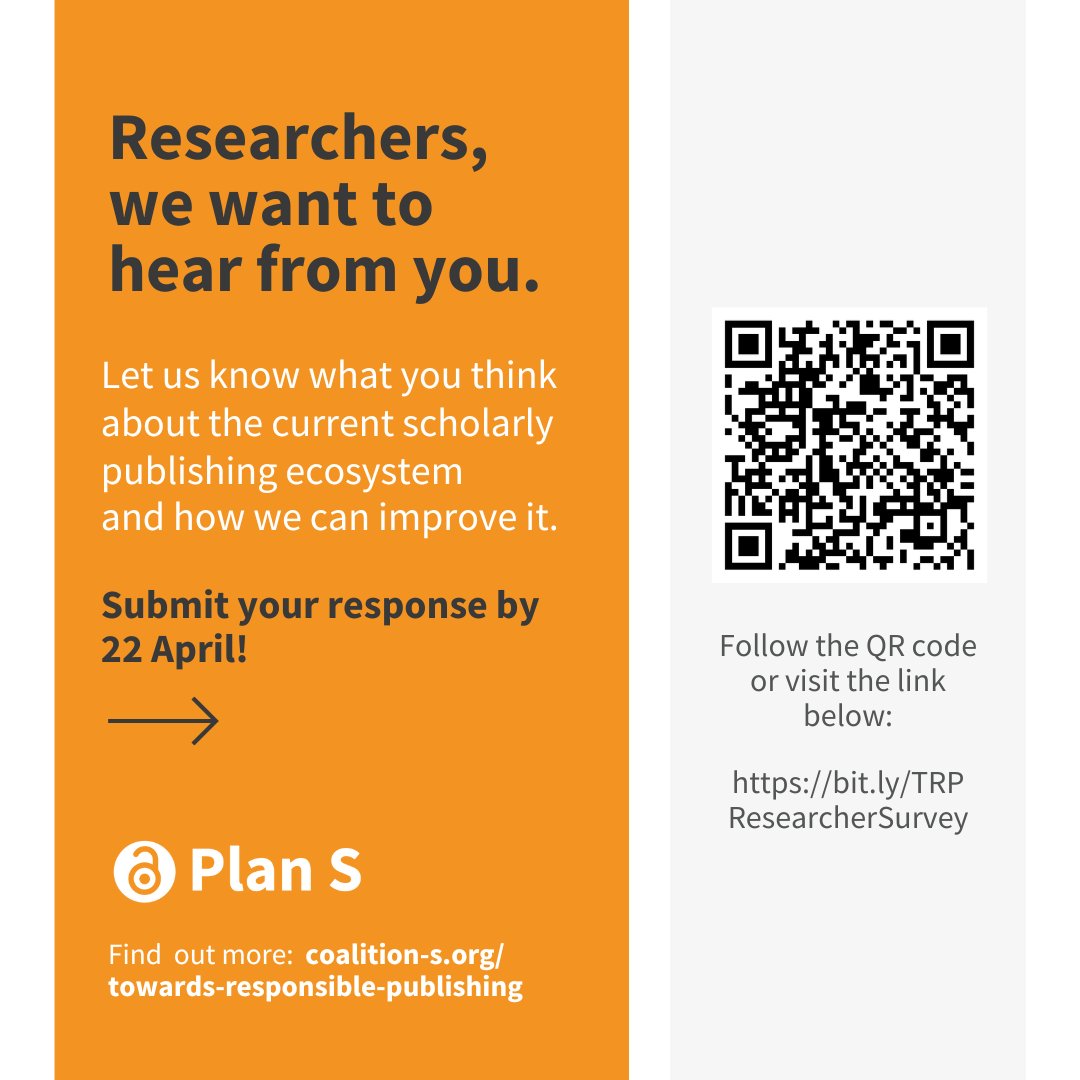 Calling all #researchers from #Africa, #CentralAmerica & #Oceania to join 7,000+ peers in shaping the future of #ResponsiblePublishing. Your unique insights hold the power to make a difference. Don't miss out - participate before April 22! leidenuniv.eu.qualtrics.com/jfe/form/SV_aW…