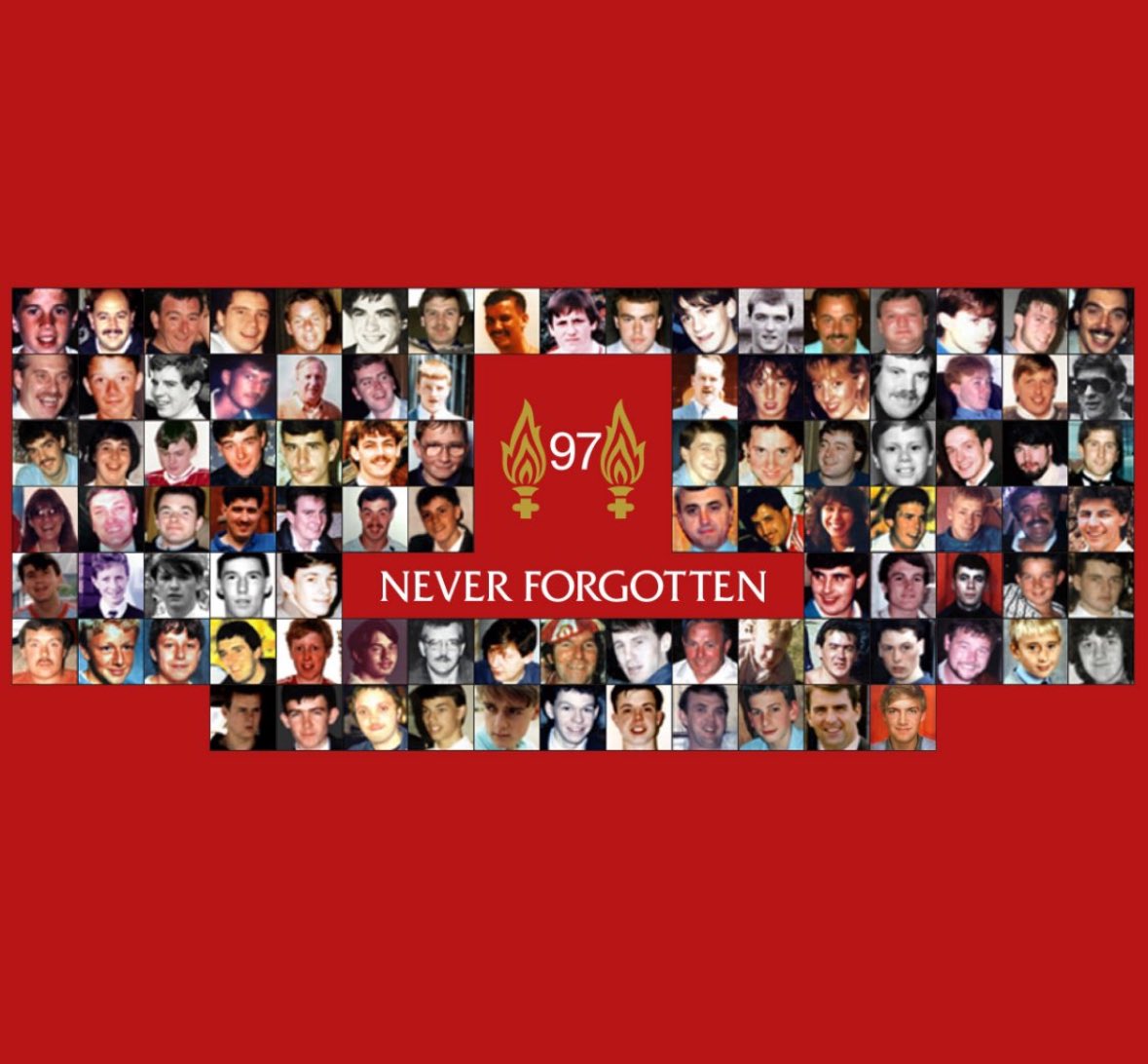 Never forgotten, justice for the 97 #JFT97