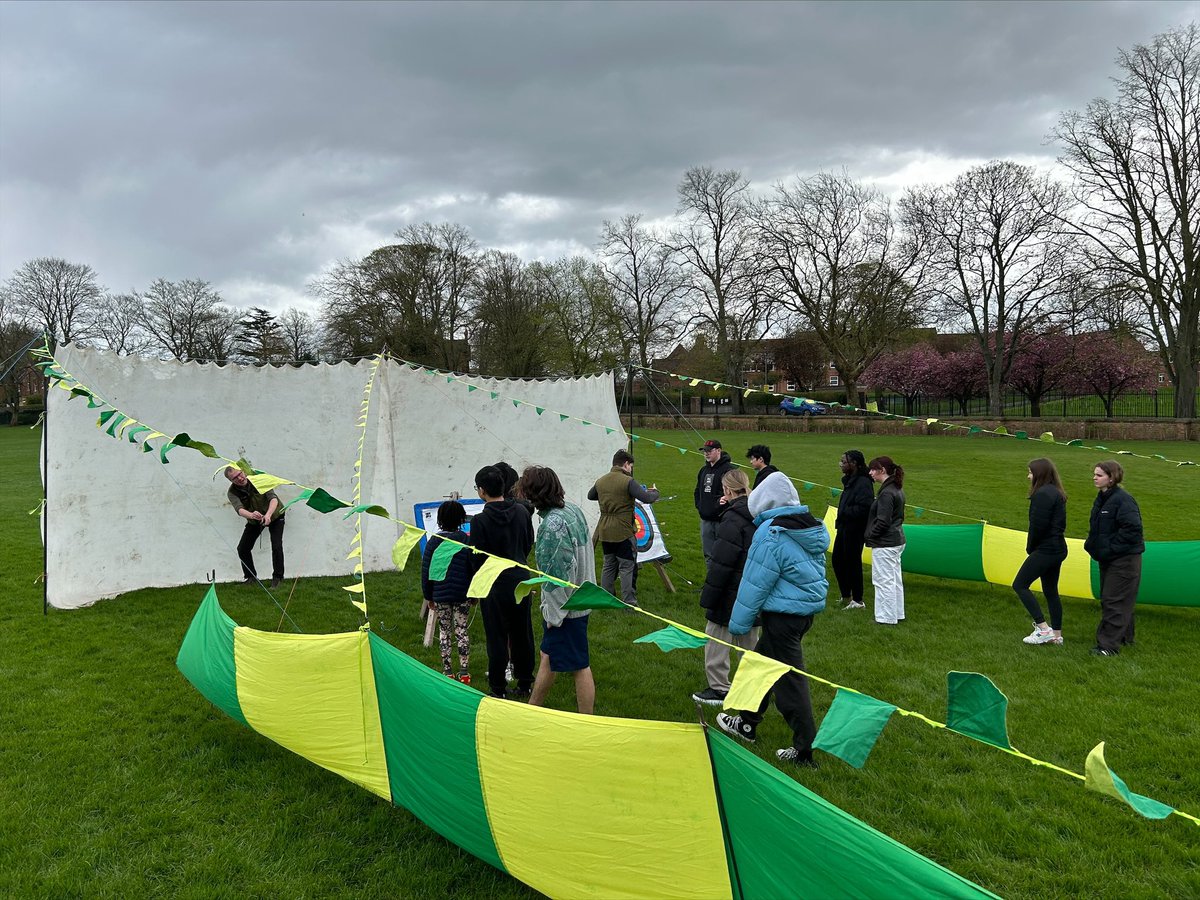 Termly boarders from School and Johnson houses enjoyed an archery course and competition as part of our weekend activities programme. Students mastered the art of the sport and had a great time competing for prizes 🏹 
#boardinglife #boardingschool #yorkshire #iloveboarding