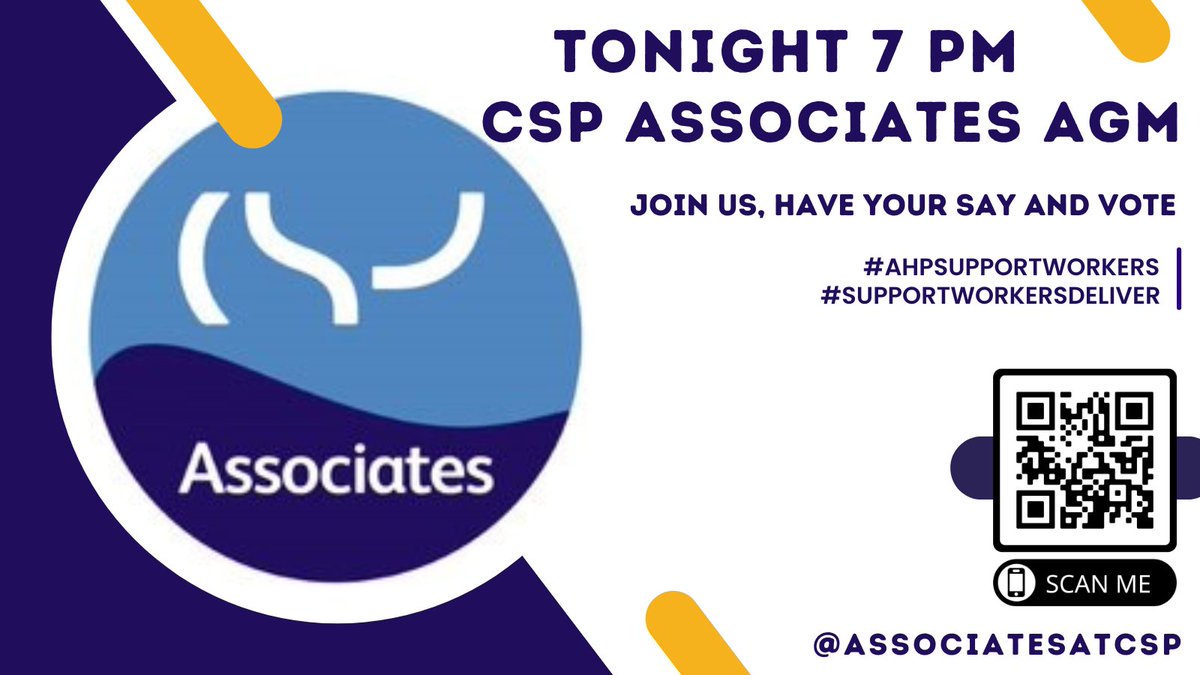 📢Tonight is the night - The second AGM of the Associate Network.📢 We welcome your support and of course your votes. Come along and check it out at 7pm. Interested in finding out more of what we do? Come along and share that interest 💙