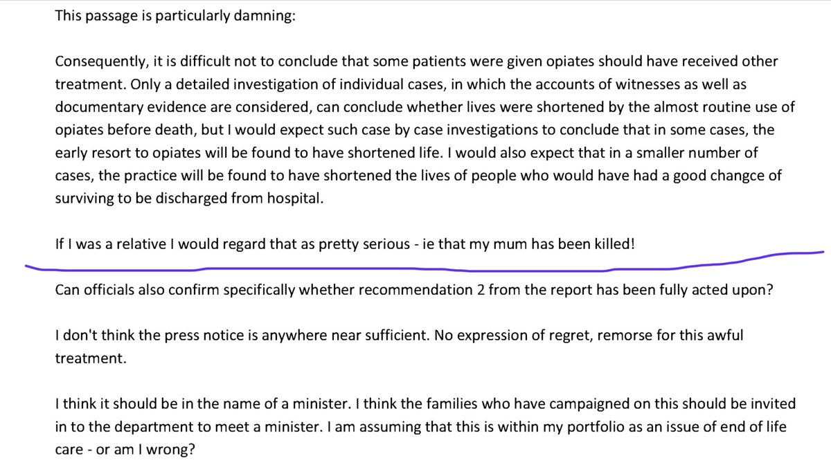 Lack of action,integrity combined with failure to adhere to a Art2 investigation,is deeply troubling. It paints a stark picture of their moral standing and what the people are up against. I certainly never expected to be here 24-years later. My late brother would be mortified..