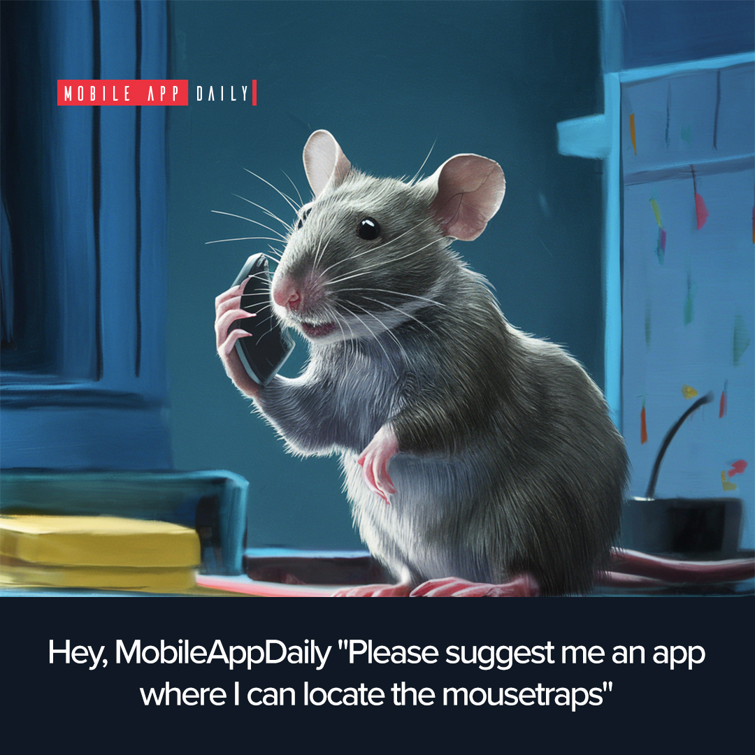 Even house rats contact @mobileappdaily for trusted app suggestions 💁

#Memes #appsuggestions #Humor #productmarketing #marketingonline #appreviews