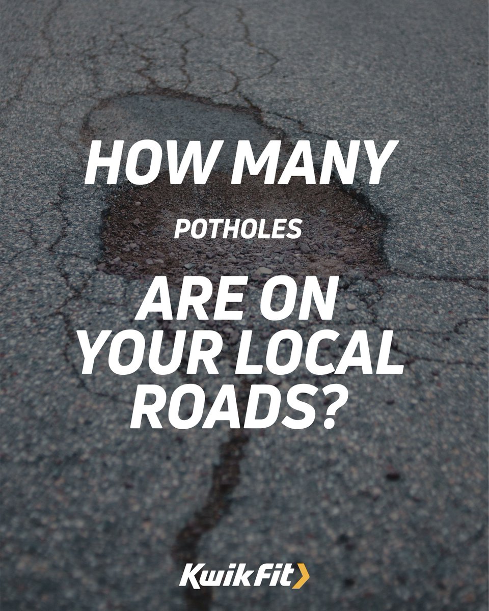 Potholes are a hot topic this year already🔥 Currently, the volume has hit an all-time high🫢 How many are on your local roads? #potholes