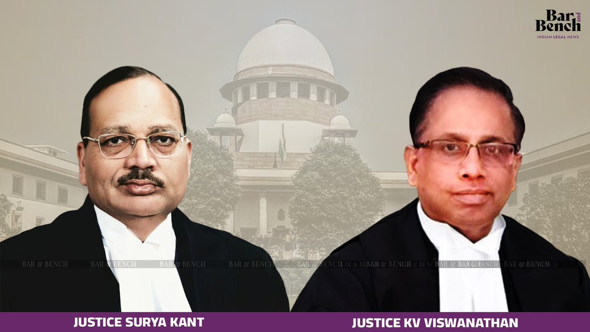#SupremeCourt #CourtroomExchange Bench hearing PIL by BJP member seeking probe into death of Netaji Subash Chandra Bose Justice Kant: All this is just for publicity before elections. To get a photo in the press. We will impose heavy costs if you continue like this. Matter…