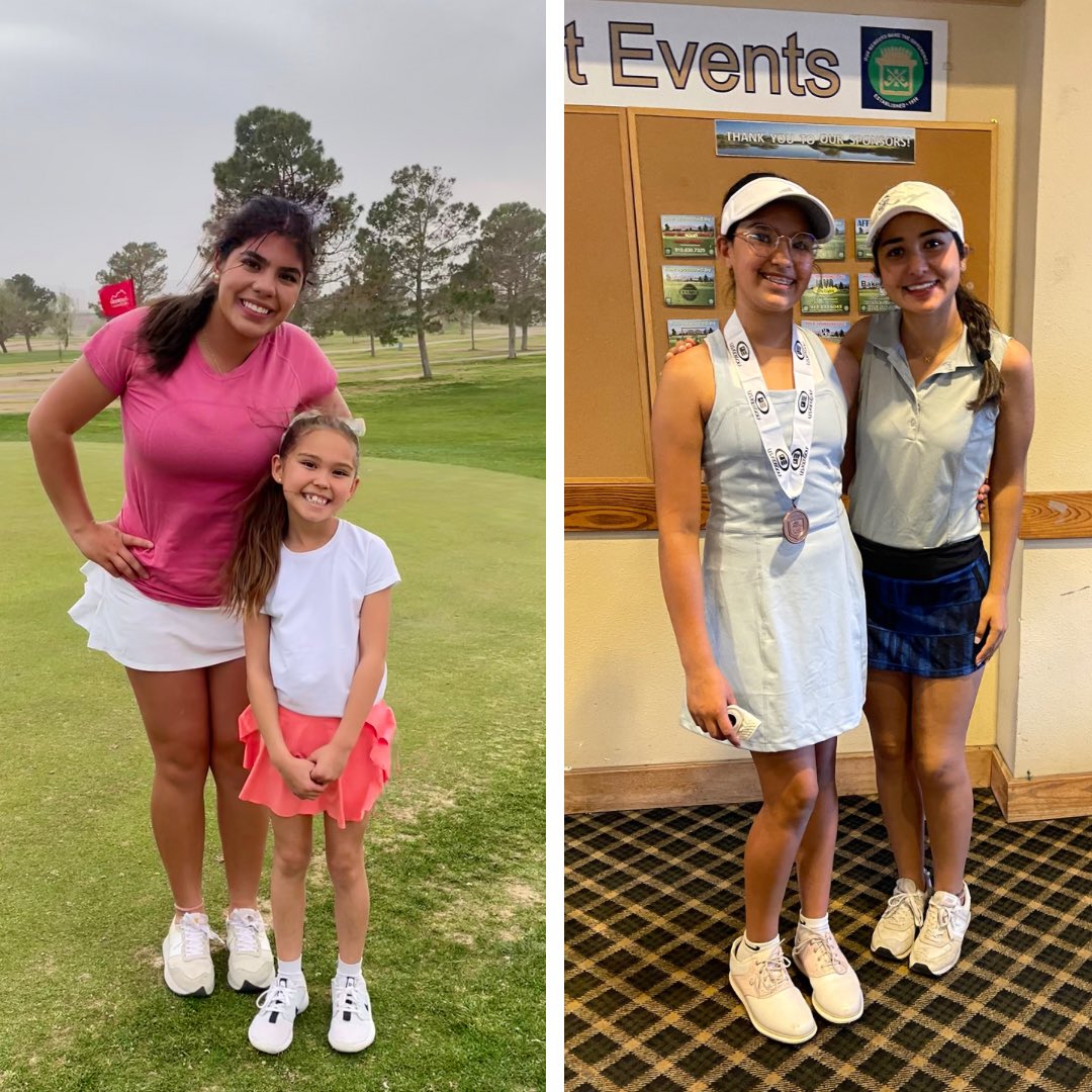 Cheers to our ace athletes dominating the greens at Ascarte Golf Course in the @uskidsgolf tourney! 🏌️‍♀️🏆 🥇 Colette MENA (13-14's) 🥈 Brianna REYNA (15-18's) 🥉 Eloisa HOLGUIN (15/18's) Shoutout to Adaline Ochoa & Amanda Imai for guiding the future golf stars as caddies! ⛳️