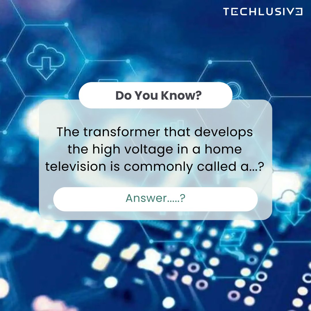 Do you know the answer? Comment down below.
.
.
.
#techlusive #TechQuiz #techquestions #questionschallenge