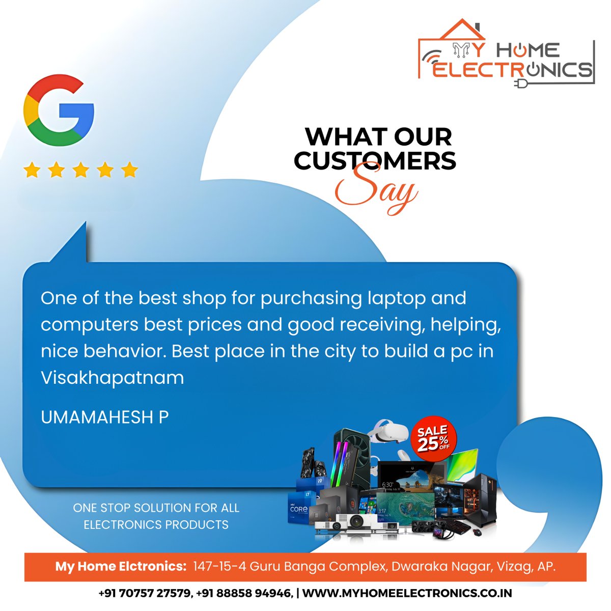 MyHomeElectrons's tweet photo. "🔥 ONE STOP SOLUTIONS FOR ELECTRONICS PRODUCTS 🔥
Get up to 25% OFF on selected items!
Sale valid till July 30th.
Visit our store today and avail exciting offers!

📱 Call us today at +917075727579 or +918885894946 for more details. Visit

#ElectronicsSale #OneStopSolutions https://t.co/xKYoc7jcNt