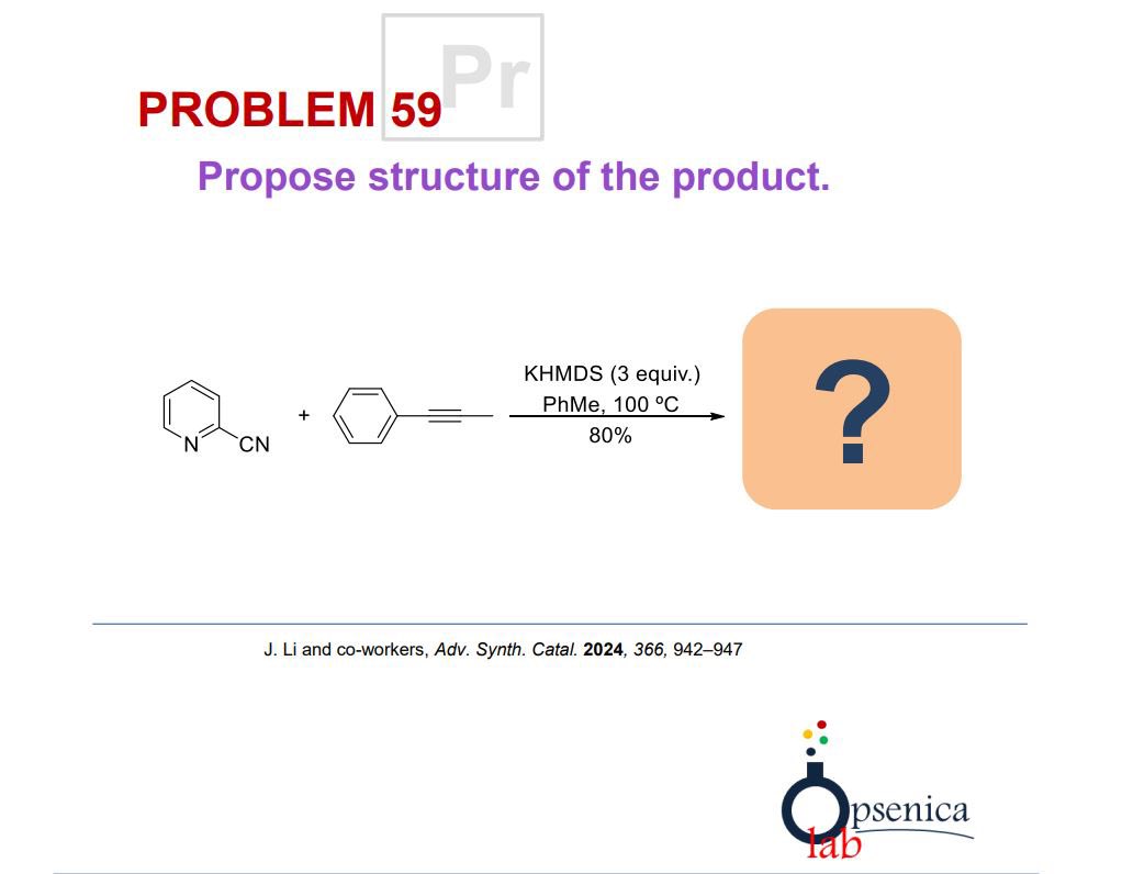 New problem is here 📚🌞 #chemistry #organicchemistry #heterocycles #mechanismmonday