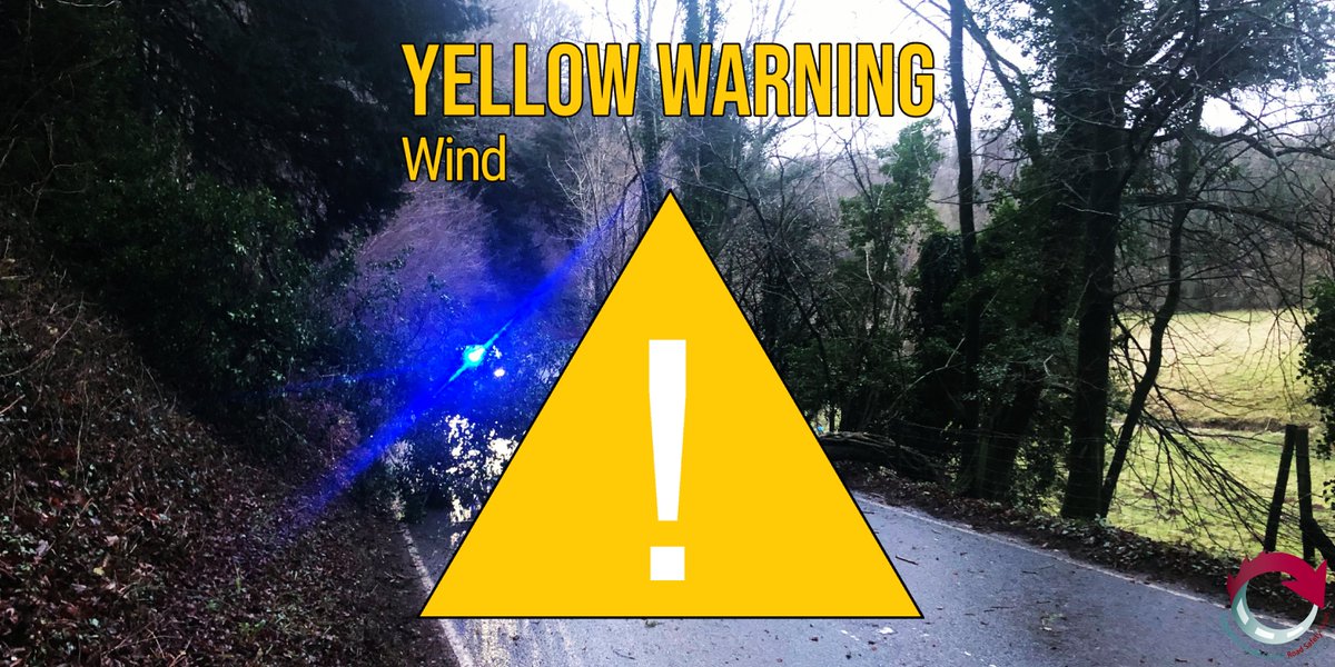 ⚠️A yellow weather warning is in place⚠️ There could be strong and potentially disruptive winds through Monday. If you're travelling, please keep a look out for debris on the carriageway and pavements.