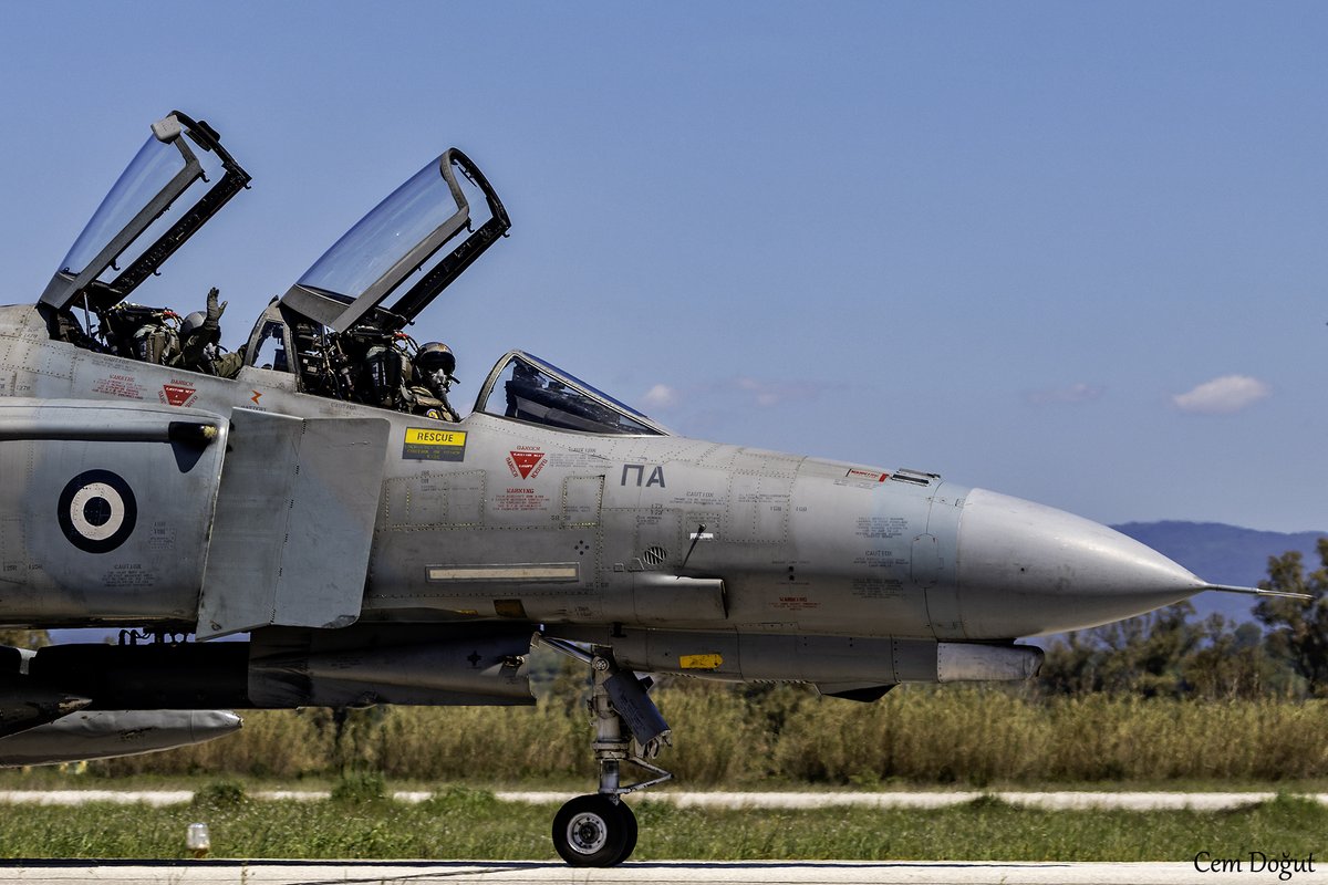 F-4E AUP havacılık fotoğrafçılarını selamlıyor...
#INIOCHOS24 #PhantomPhorever
