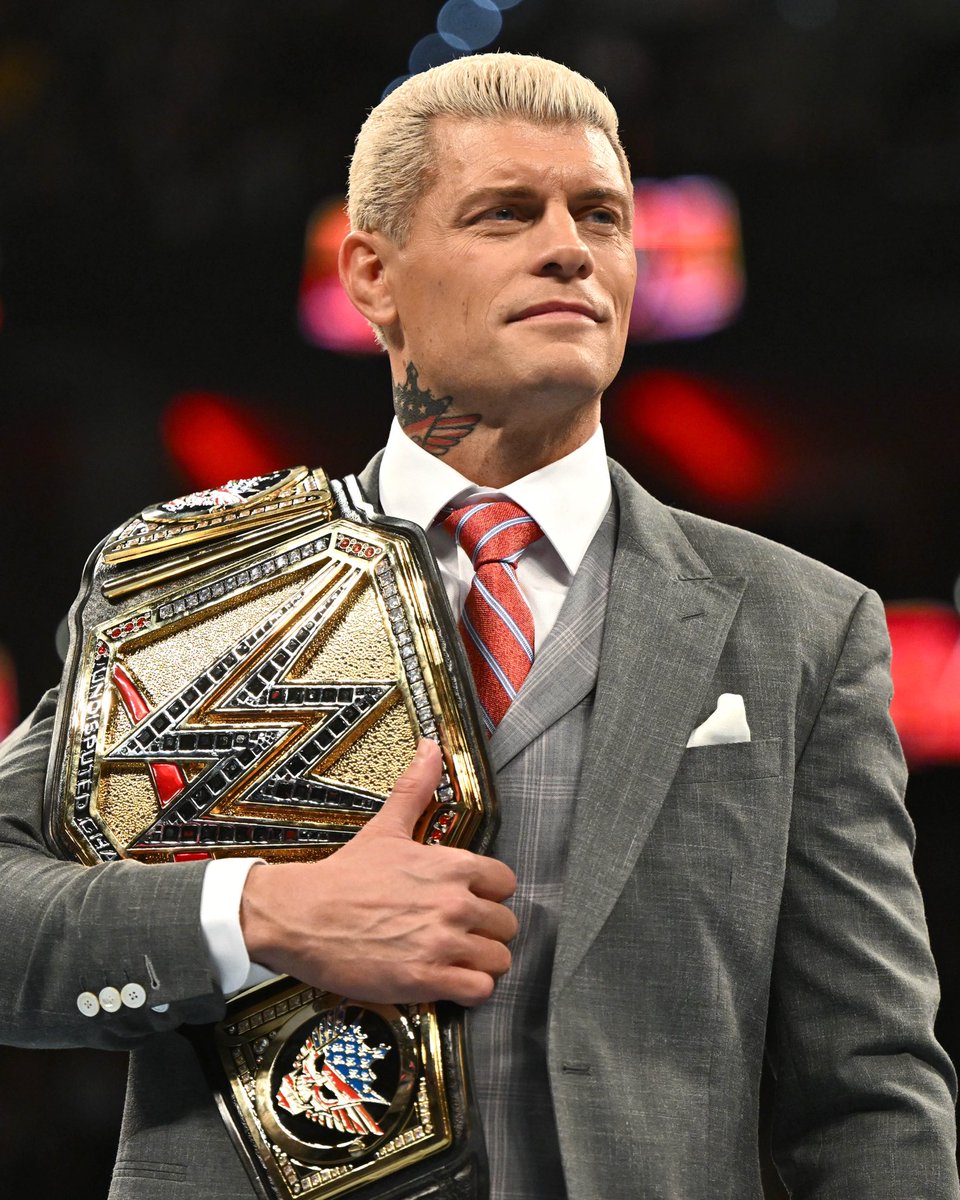 What will #WWEChampion @CodyRhodes talk about tomorrow on #WWERaw? 🤔

📺: @SonySportsNetwk & @SonyLIV
