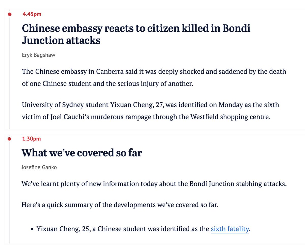 beczhuang's tweet photo. hi @smh - please do better than this.. two live updates posted just three hours apart showing inconsistency of yixuan cheng's age https://t.co/MmlQLzxLiR