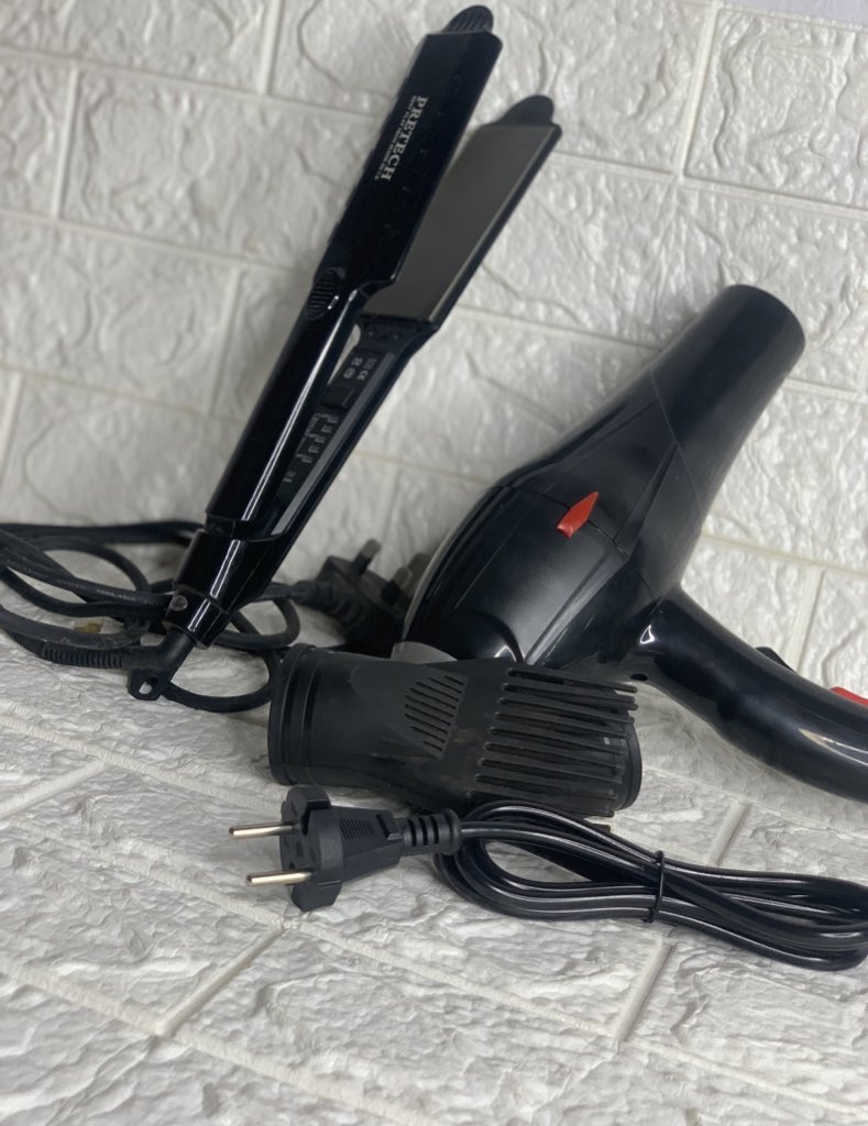 #birthdaysales
Straightener 19,500
Hot comb 15,000
Curler 19,000
Dryer 13,000