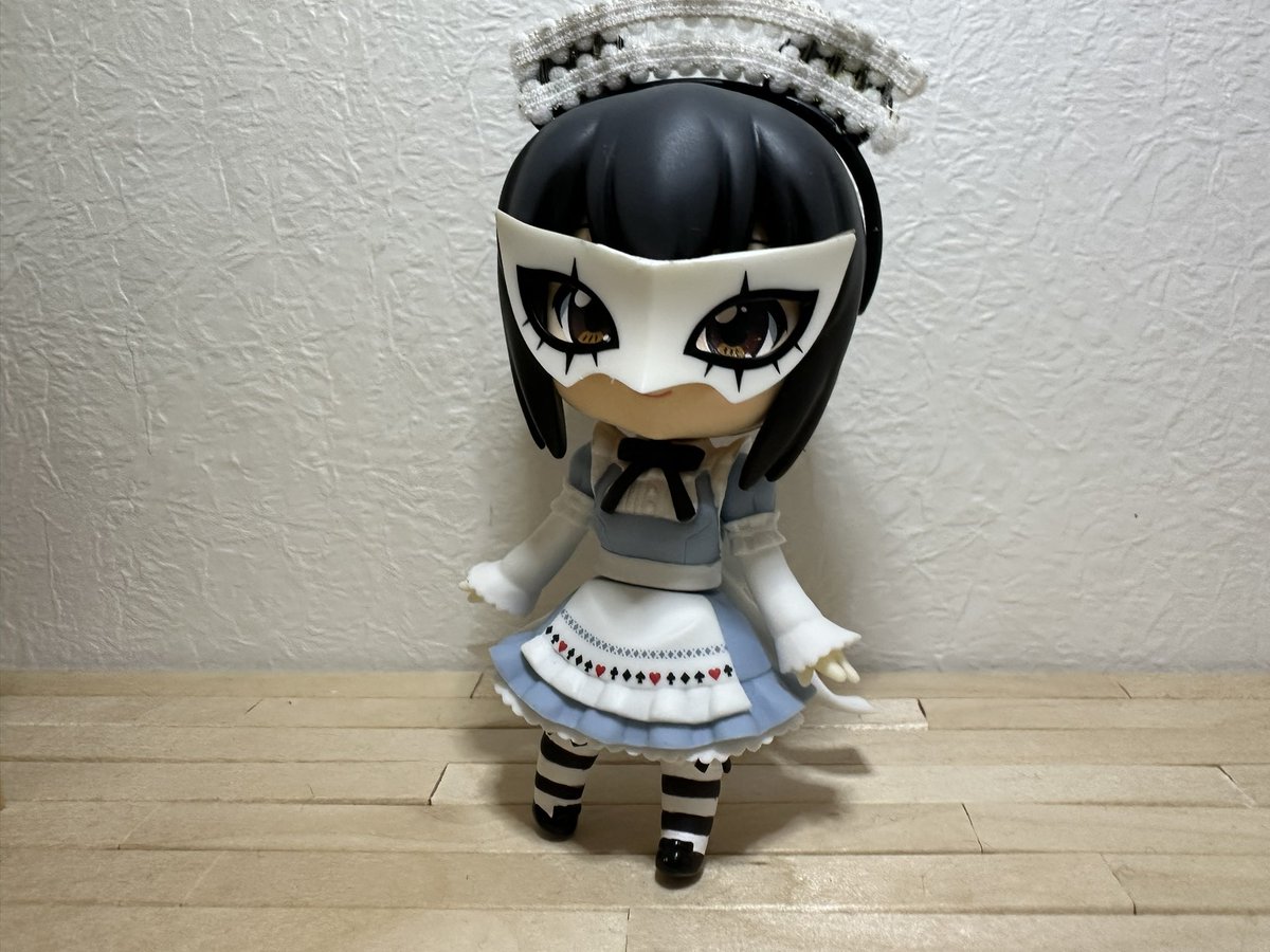 hareharekenta's tweet photo. 北山ゆいちゃんを作りたくてねんどろいどを組み合わせてみた‼️
仮面がデカ過ぎるけど貴重な物なので削ったりゆいちゃんの仮面みたいに色を塗る勇気はない💦
カチューシャは100均素材で作成✨
自己満だからいいや、なんとなく可愛いし😍
#kitayamART
#北山ゆい https://t.co/0DJVDNaONM