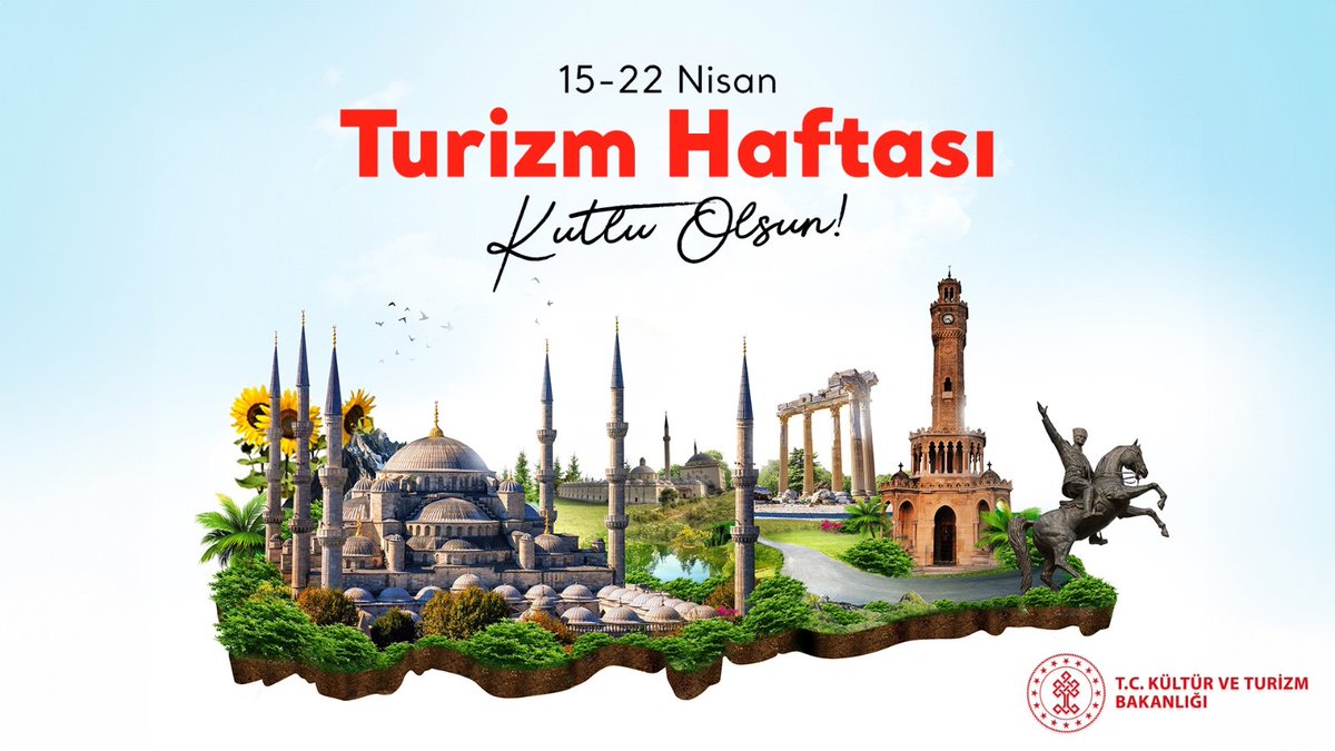 Hedeflerimiz büyük! Turizmde sektörümüz ve tüm paydaşlarımızla birlikte nice başarılara birlikte ulaşacağız. #TurizmHaftası kutlu olsun.