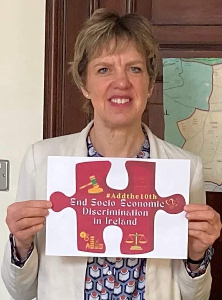 ATDIreland's tweet photo. Glad to support the @ATDIreland campaign to end socio-economic discrimination in Ireland. We need to make socio-economic status a 10th recognised ground of discrimination in the #EqualityActs #Equality #Addthe10th @labour
Thanks @ivanabacik Leader of the Labour Party https://t.co/tEmNaHeQYf