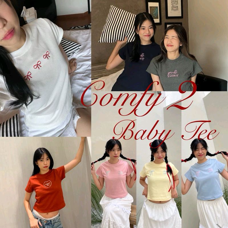 ลองดู [มีลายใหม่🎀🍒]Happysummer- Comfy baby tee ตระกร้า 2 เสื้อครอปเอวลอยคอกลมผ้าร่องเล็กปักลาย | HAPTOP04 ในราคา ฿179 ที่ Shopee shope.ee/8f5elvKhql?sha…