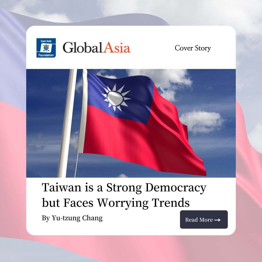 Taiwan is an exception to the global democratic backlash and ranks second-most democratic in Asia. However, increasing polarization among the public is a potential threat to democracy. Yu-tzung Chang discusses this concern. tinyurl.com/3vxjrjy2
