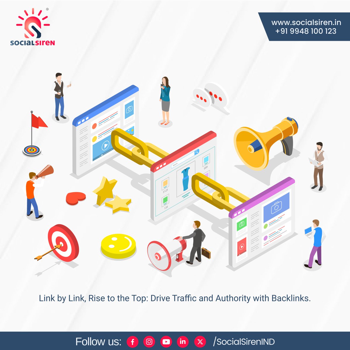 SocialSirenIND's tweet photo. Mastering Backlinks: Boost Traffic, Build Authority #backlinks #digitalmarketing #ContentMarketing #SearchEngineOptimization #linkbuilding #OnlineVisibility

#SocialSiren #DigitalMarketingagency #Branding #Advertising #Marketing https://t.co/jcUZRih2wp