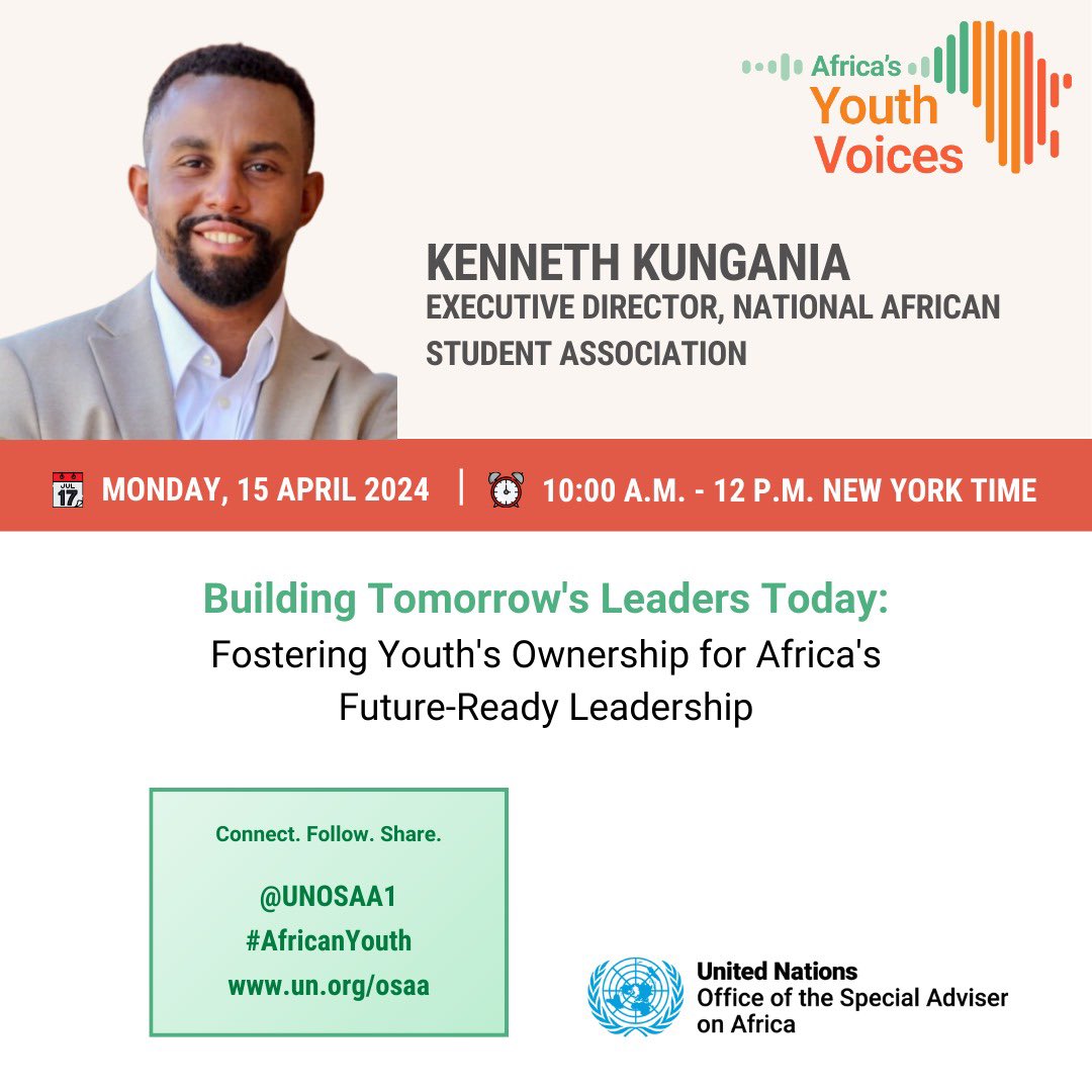 Be sure to join the conversation <a href="/UNOSAA1/">UN Office of the Special Adviser on Africa</a>