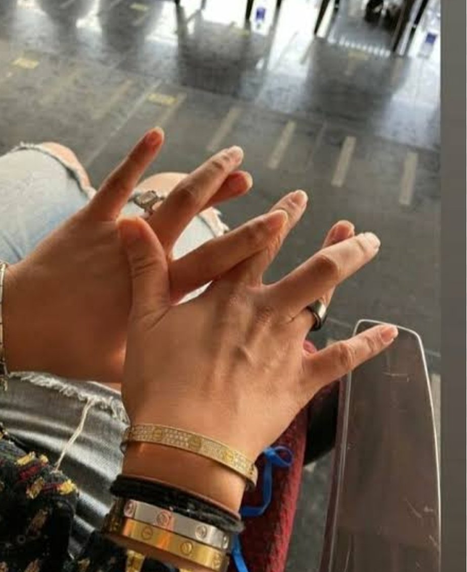 Big shout out to <a href="/ritssajdeh/">Ritika Sajdeh</a> for her crossed fingers throughout the <a href="/mipaltan/">Mumbai Indians</a> batting. It must be so painful, however, she has been doing this ritual for so long for all <a href="/ImRo45/">Rohit Sharma</a> fans and lovers of MI and ICT. Can <a href="/BCCI/">BCCI</a> insure her fingers?
We need them for T20 WC.
#IPL2024 
#Thx