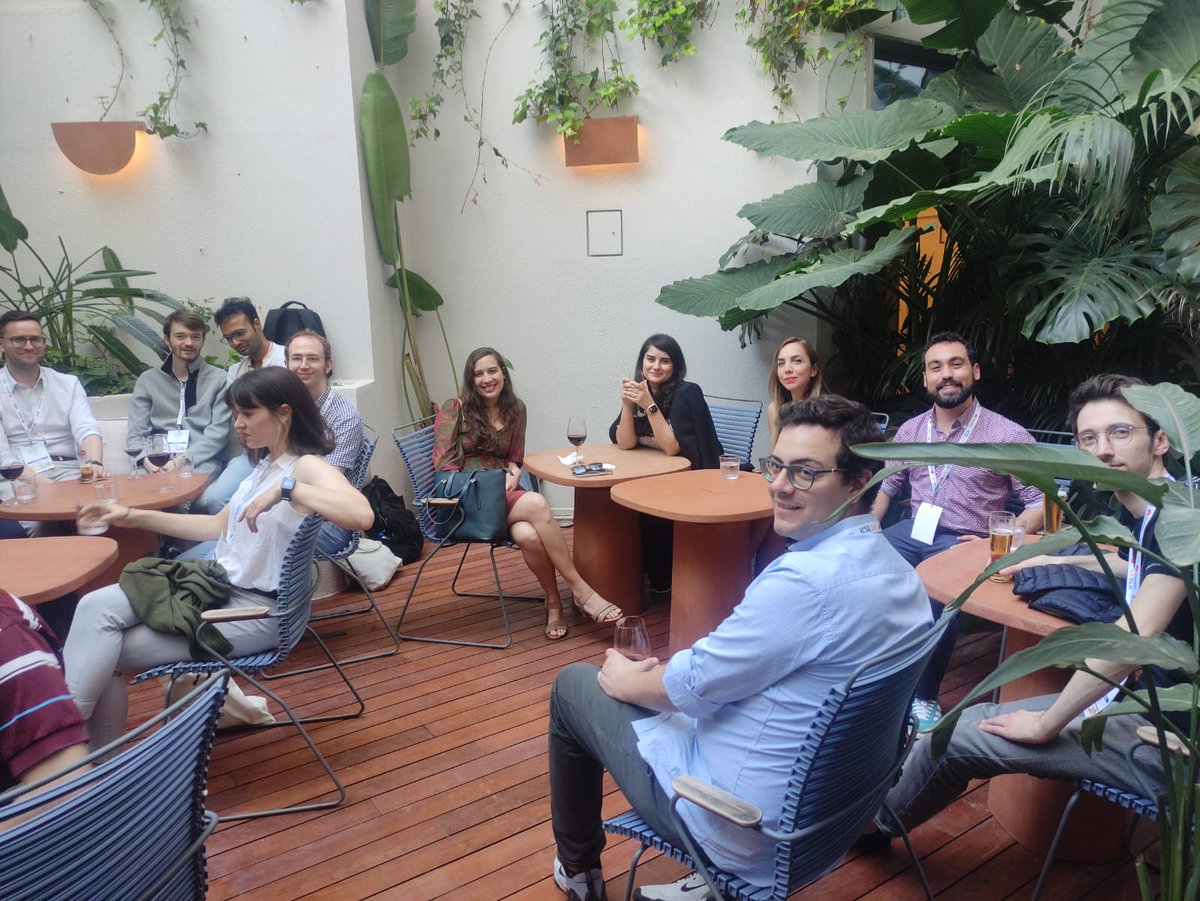 Awesome time at the workshop's social event. Such a cool  opportunity to connect with everyone after a day of learning. Let's see what the second day of the workshop brings!