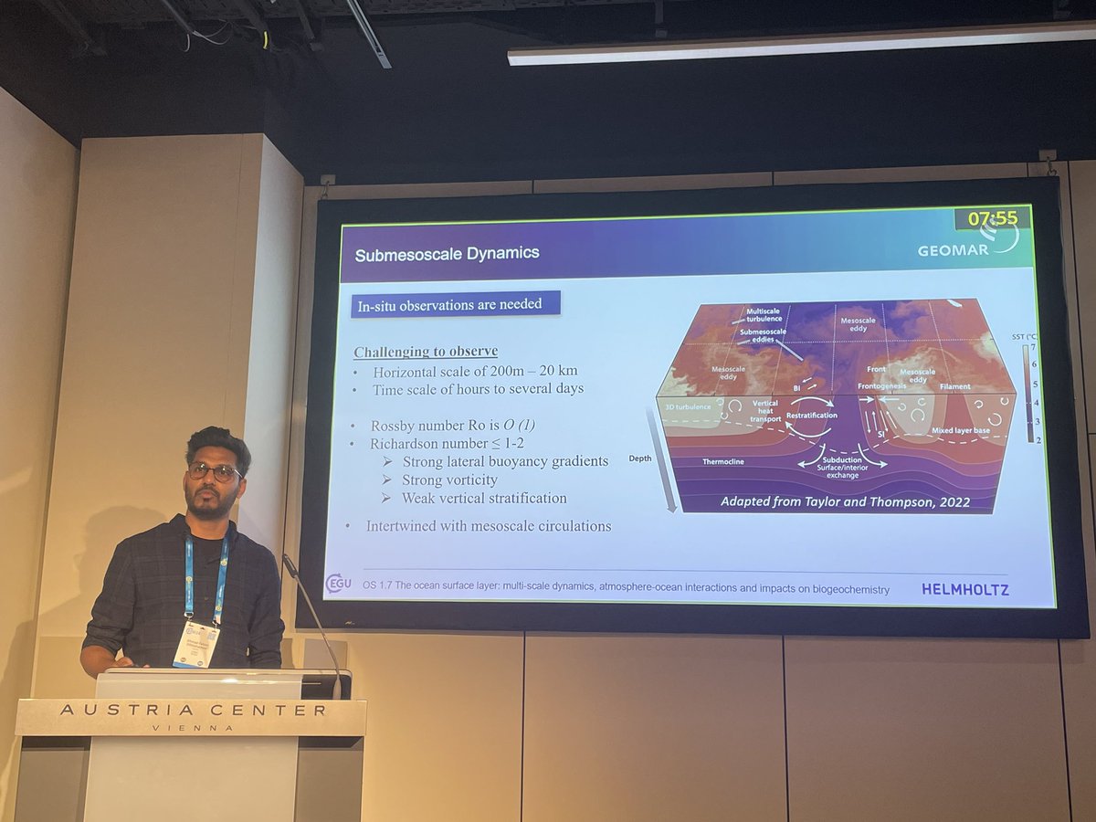 Cool physical oceanography study by #AhmadFehmiDilmahamod from <a href="/GEOMAR_de/">GEOMAR</a>. SOLAS is not only biogeochemistry, also physics <a href="/SOLAS_IPO/">SOLAS</a> #EGU24