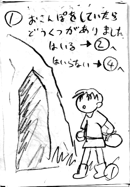 お休みの日に即興で
子供達にゲームブックを作ったけど
1回で飽きられてしまった。
子供が何回も読みたがるお話を
作れる人はすごいなぁ。