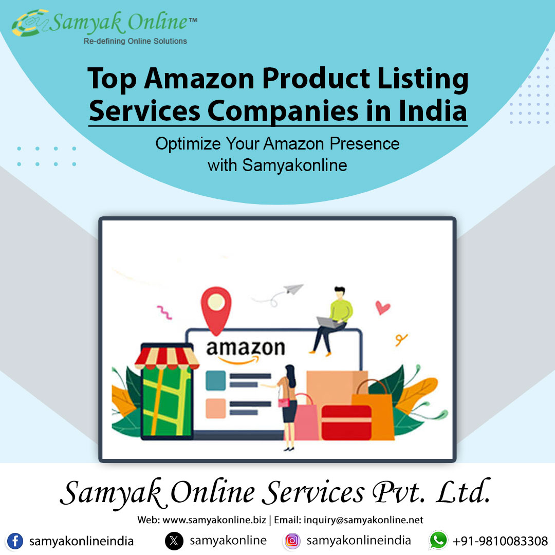Our comprehensive product listing services make it easy to get your products listed and start making sales Contact us today to learn more.

🌐bit.ly/Amazon-Product…
📞+919810083308
more👉:wa.me/9810083308

#productupload #ecommercestore #webdesign #dynamicpricing #online
