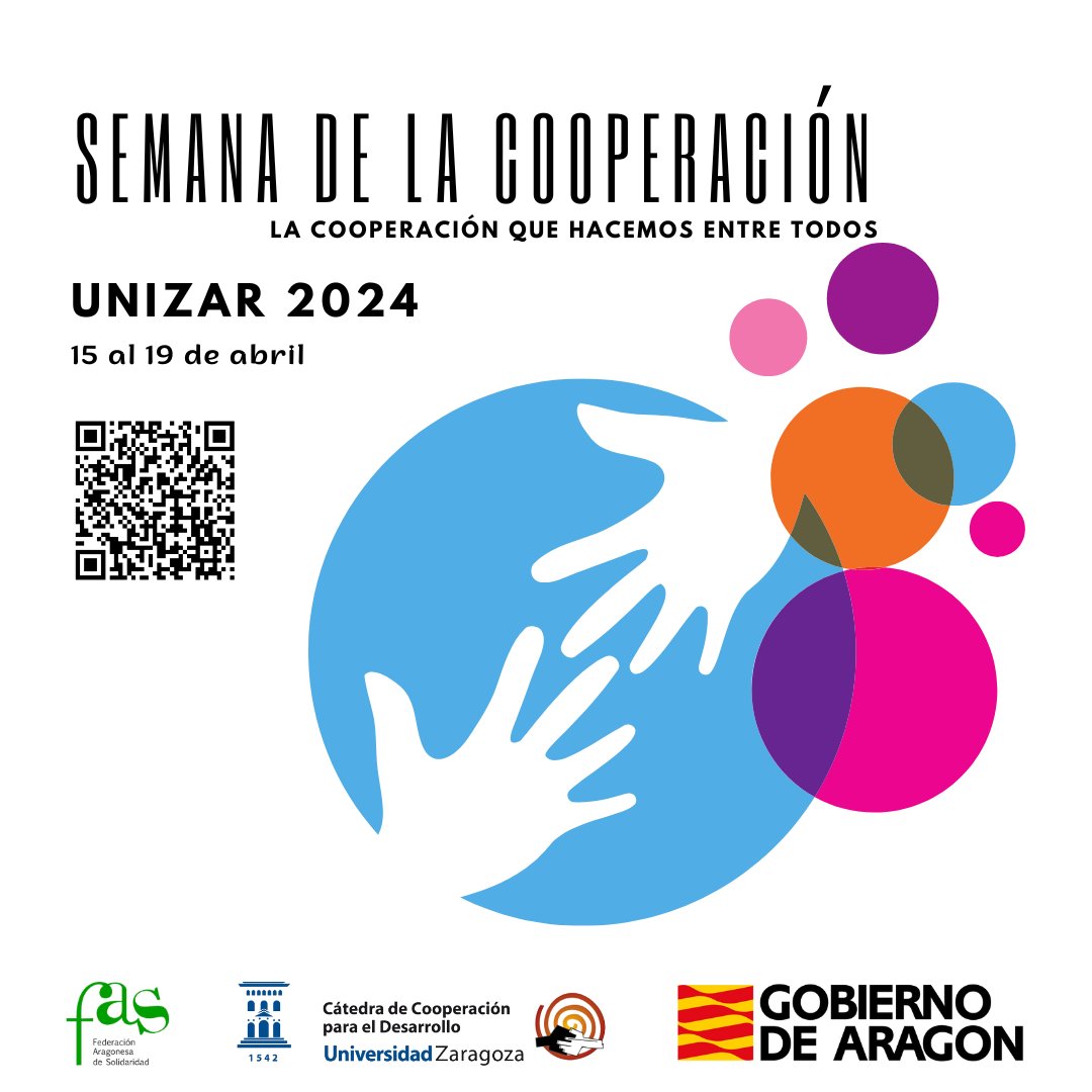 Celebra con @catcodes y con @FASaragon la #SemanadelaCooperación 2024 en @unizar: exposiciones en facultades, escuelas y centros adscritos y actividades en el #MercadoAgroalimentario del #CampusSanFrancisco. Toda la info aquí: catedradecooperacion.unizar.es/curso/semana-d…