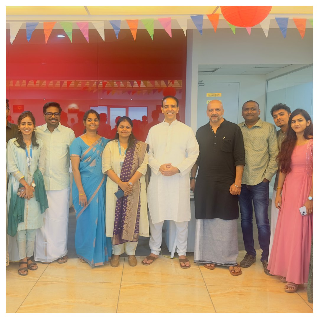 AziroTech's tweet photo. Bringing cultures together in a joyful fusion of festivities!
#FestiveFusion2024 at MSys Technologies was a whirlwind of games, laughter, and festive spirit.
Join us as we embrace diversity and create unforgettable memories together!
#FestiveFusion #FunatMSys https://t.co/YTb0lh2kwi