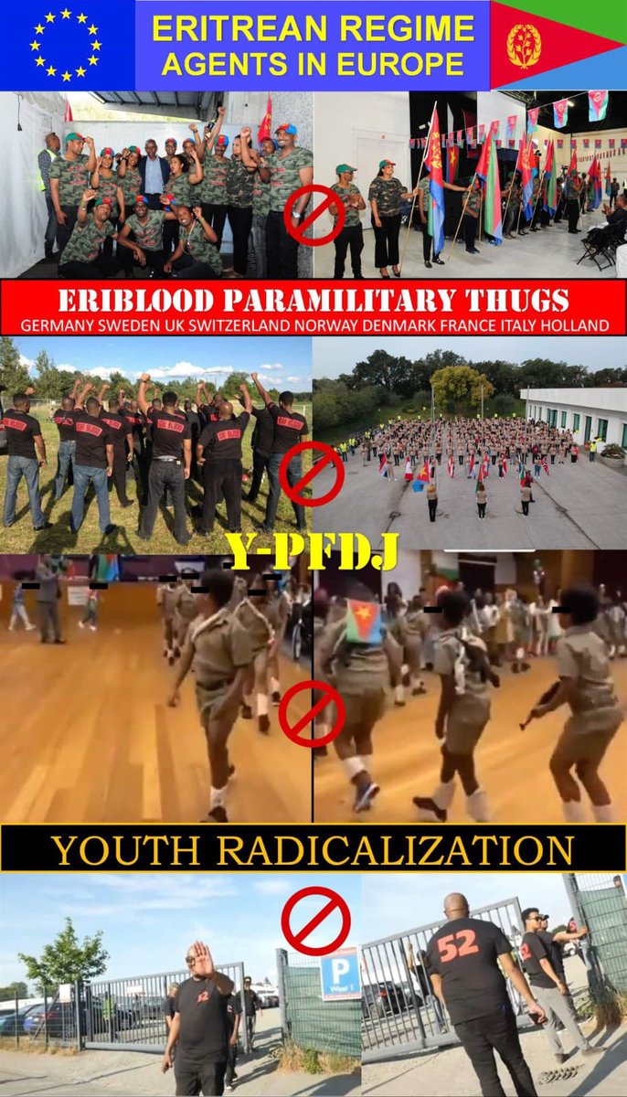 Bescherm onze toekomst! Houd jonge geesten weg van Hegdef-indoctrinatie! Het #FourthFront is een klassiek instrument in de diaspora voor de Eritrese dictator, die zijn terroristische missie in het Westen uitvoert. De #Nederlandse Politie arresteerde de verkeerde mensen. @FastNL