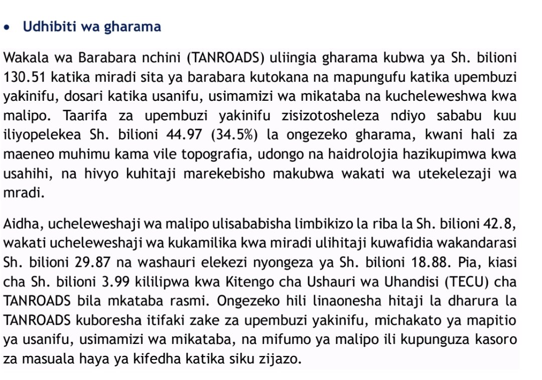 Hela za nchi hii zinaliwa kiulaini na wasomi.

#CAGReport

#accountability