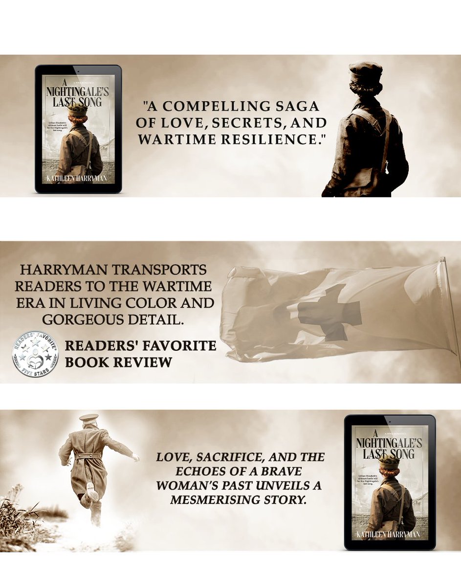 KathleenHarrym1's tweet photo. #BookReview "A compelling saga of love, secrets, and wartime resilience.”

"Vividly painted scenes of love and loss in a world at war."

#Kindle #KU #Paperback #harback

https://t.co/OtsbEoOtlT

#HistoricalFiction #HistoricalRomance #Hisfic #WW2 #Romance #IARTG #BooksWorthReading https://t.co/DPzQMR6lP6